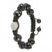 Silberdream SilberDream Shamballa Armband schwarz 925 Sterling Silber Kugel SDA032 Discount Store für neue Produkte