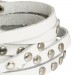 Silberdream SilberDream Lederarmband weiß Damen Leder Armband LA2250W Kostenloser Versand international