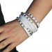 Silberdream SilberDream Lederarmband weiß Damen Leder Armband LA2250W Kostenloser Versand international