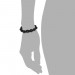 Silberdream SilberDream Shamballa Armband Glas schwarz 14 geschliffene Kugeln SDA914 zollfrei