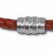 Silberdream SilberDream Leder Armband 5mm rostrot 22cm Edelstahl Verschluss LAB0522 50% Rabatt für begrenzte Zeit