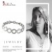 Silberdream SilberDream Armband Kreise 925 Sterling Silber 19,5cm Silberarmband SDA478J Begrenztes Angebot