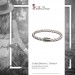 Silberdream SilberDream Leder Armband weiß 20cm mit Edelstahl Verschluss LS1522 Saisonschlussverkauf