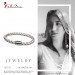 Silberdream SilberDream Leder Armband weiß 20cm mit Edelstahl Verschluss LS1522 Saisonschlussverkauf