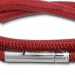 Silberdream SilberDream Leder Armband doppelt 40cm fuchsia Edelstahlverschluss LAB0840 Blitzangebot