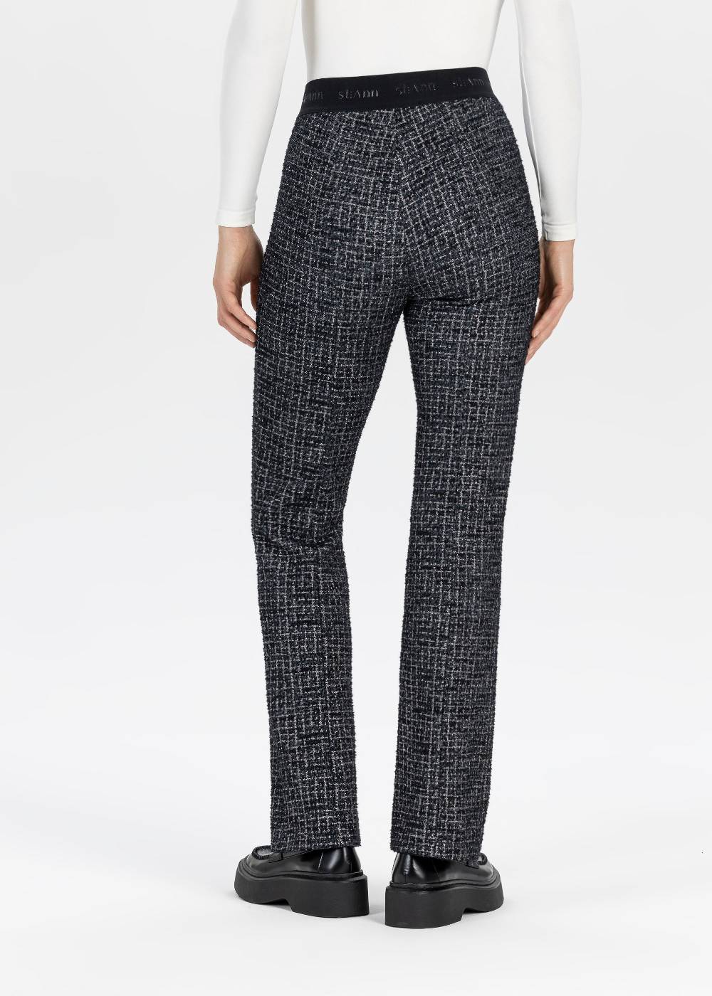 Stehmann Hose Pernille in Foiled Bouclé Qualität Bis zu 50% Rabatt