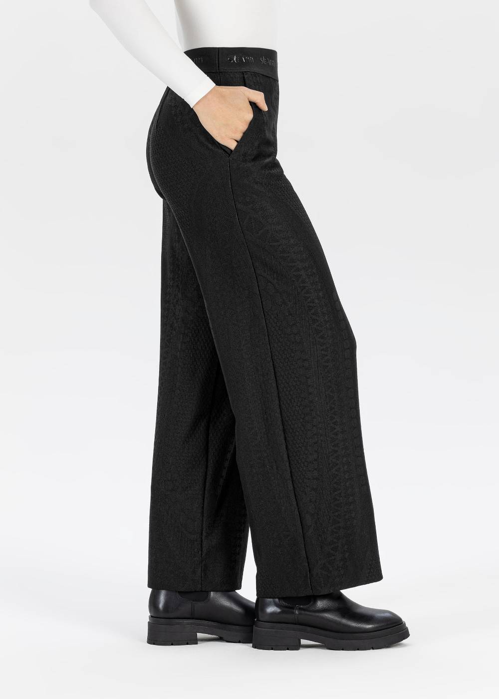 Stehmann Weite Hose Hamatit in Lace Jersey Bis zu 55% Rabatt