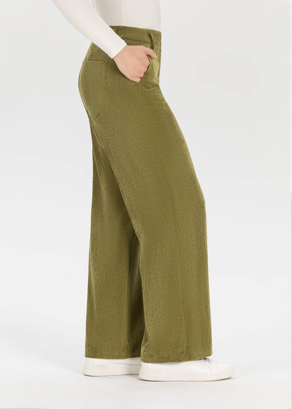 Stehmann Weite Hose Felicia in Soft Cord Nur noch ein Tag übrig