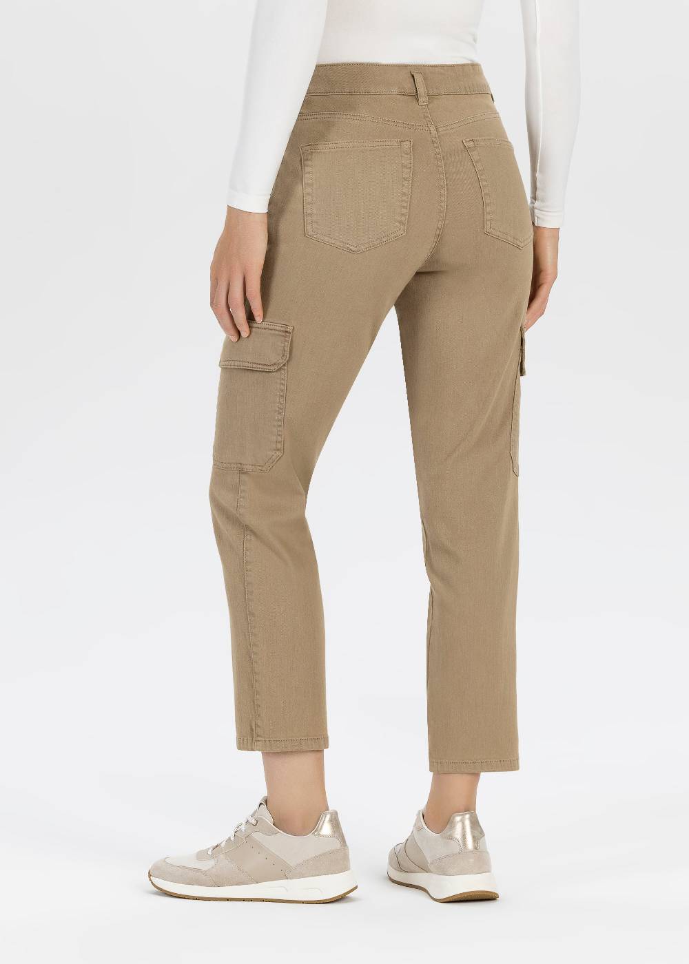 Stehmann 6/8-Hose Paloma in Coloured Denim Clearance-Verkauf