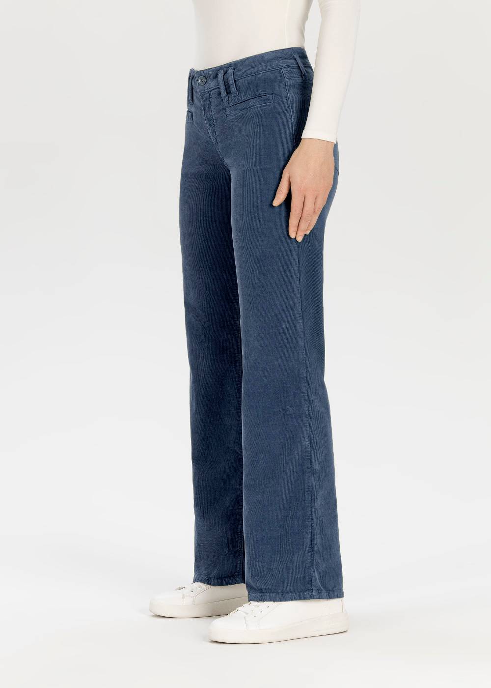 Stehmann Cordhose Paige mit weitem Bein Fabrikladen