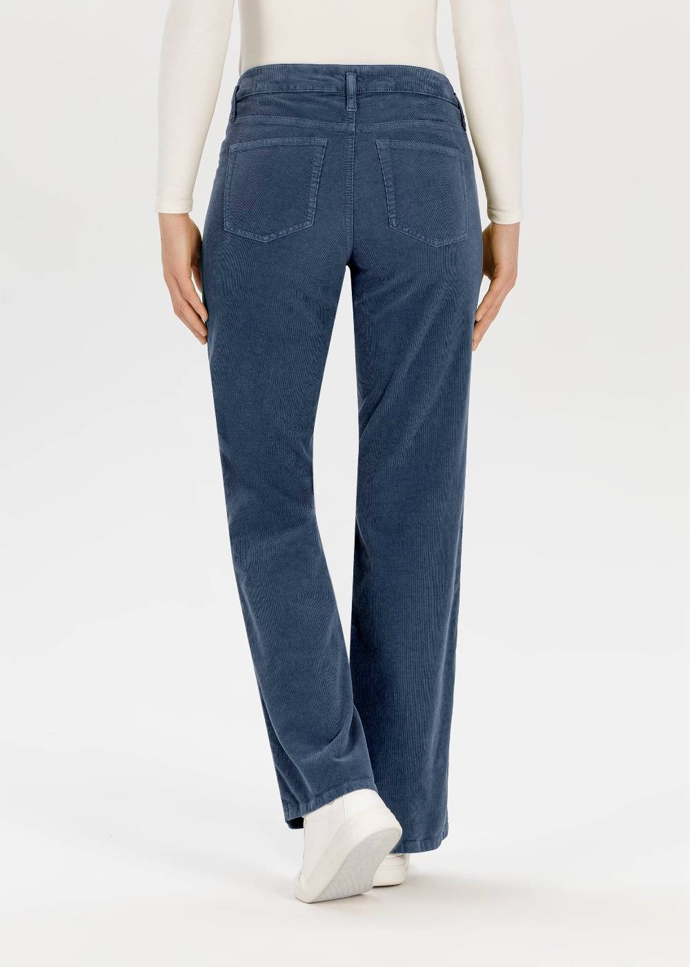 Stehmann Cordhose Paige mit weitem Bein Fabrikladen