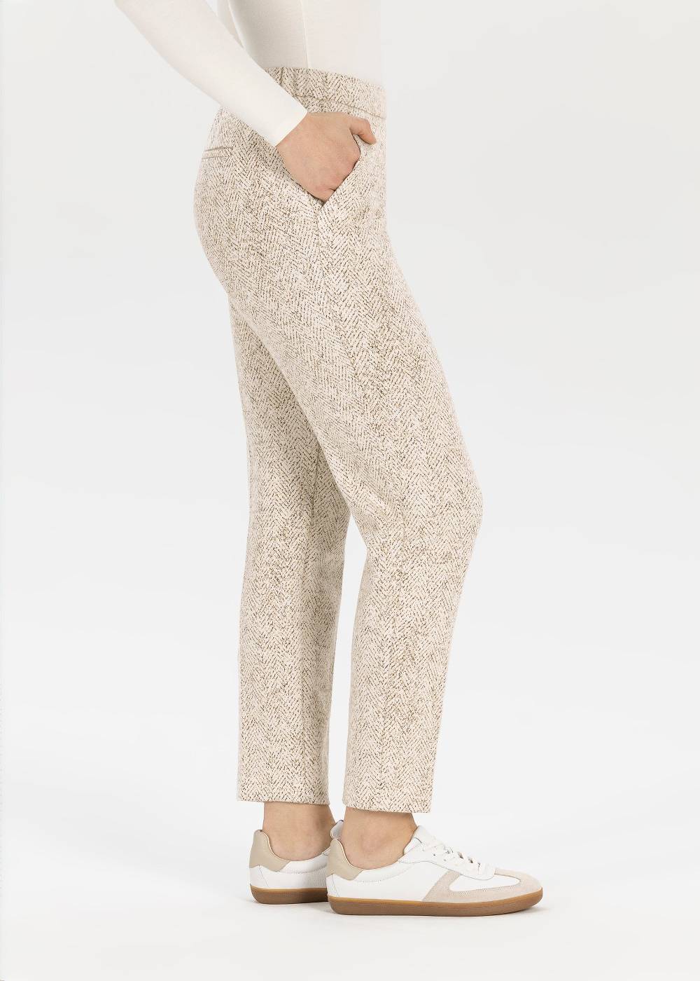 Stehmann Jogpants Messing in Stretch Qualität Black Friday Preise