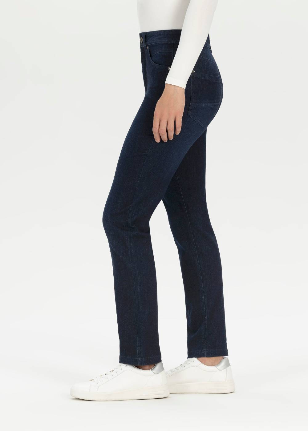 Stehmann 5-Pocket Mellina in Powerstretch-Denim zollfrei