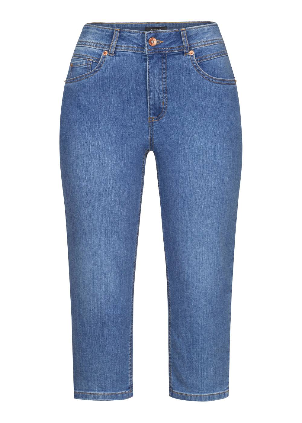 Stehmann Caprihose Mellina in Powerstretch-Denim Top Angebot