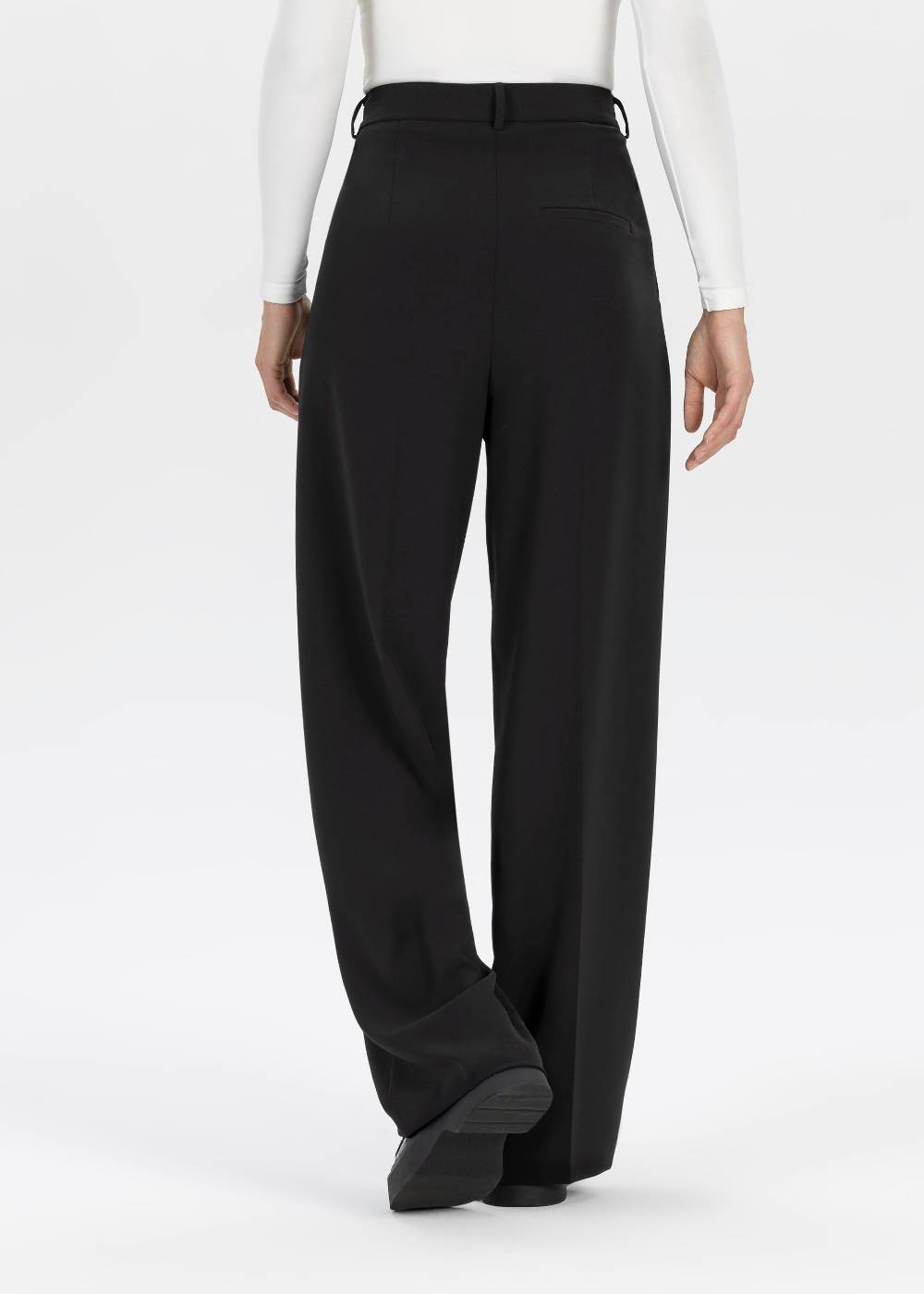 Stehmann Relaxed Hose Jeannie aus texturiertem Gewebe Online Outlet