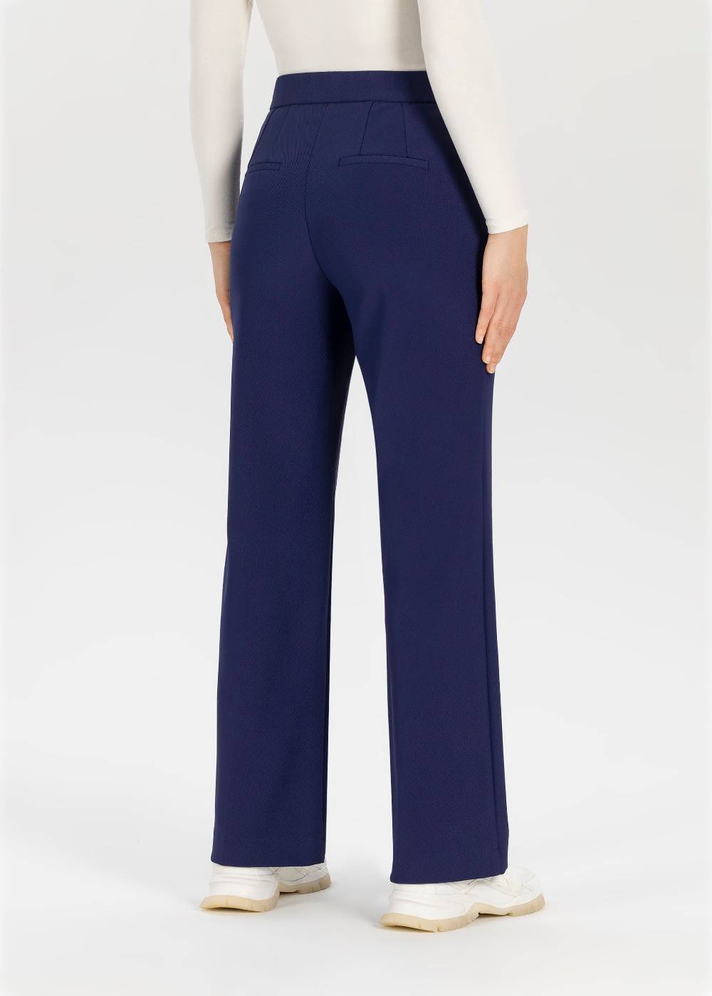 Stehmann Weite Hose Hellena in weichem Rib Jersey Große Rabatte