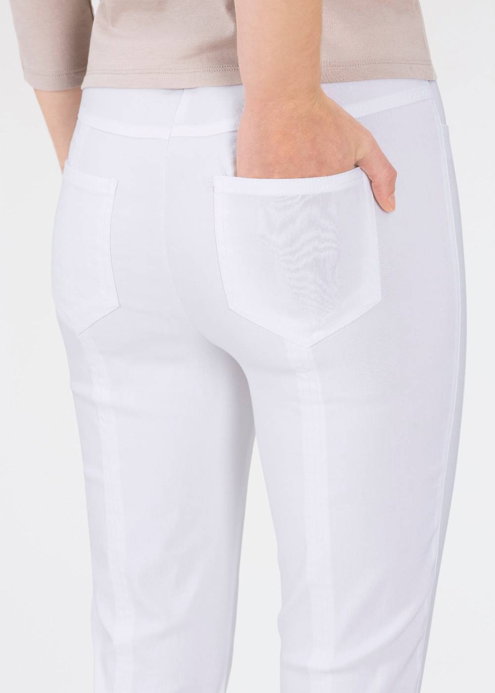 Stehmann 6/8-Hose Igor in stretchiger Bengaline Qualität Clearance-Verkauf