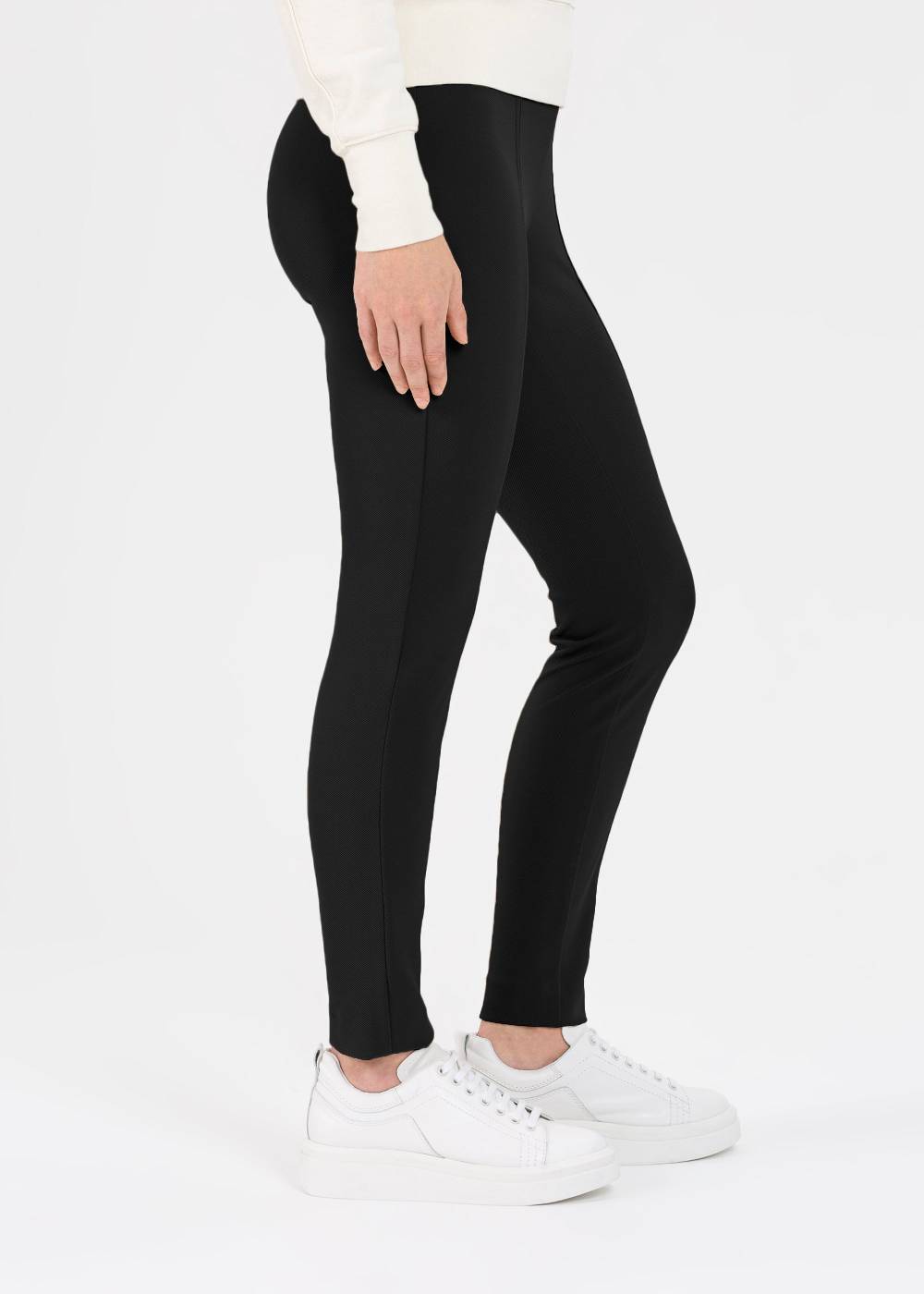 Stehmann 7/8-Hose Isabel in Rib Jersey Qualität Begrenzt auf 3 Tage