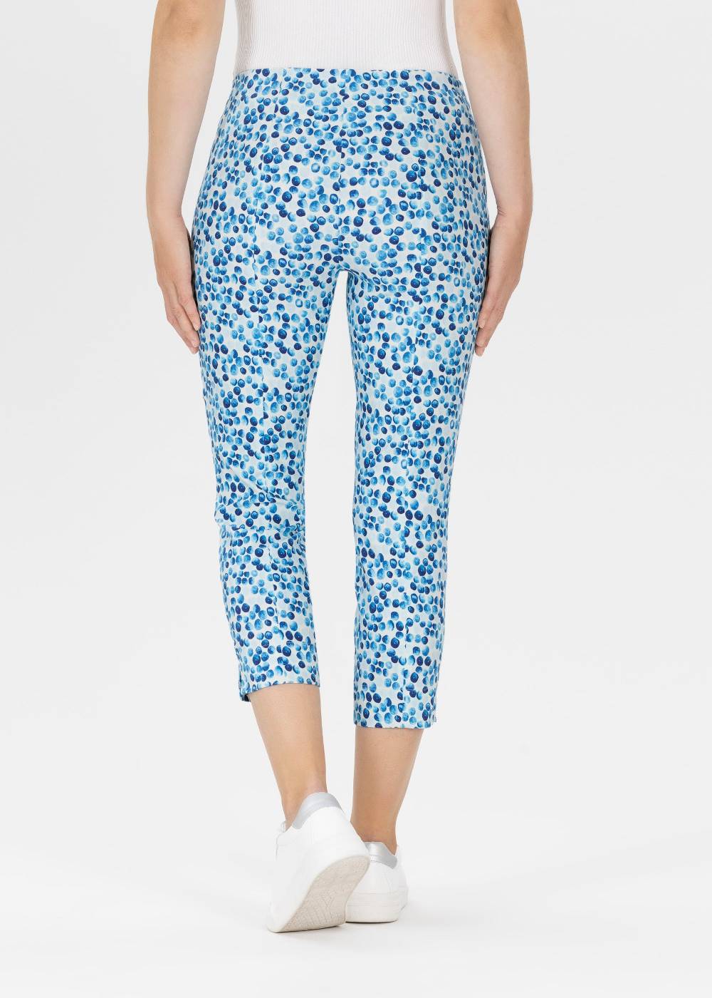 Stehmann 6/8-Hose Loli in gemustertem Jacquard Valentinstagsangebot