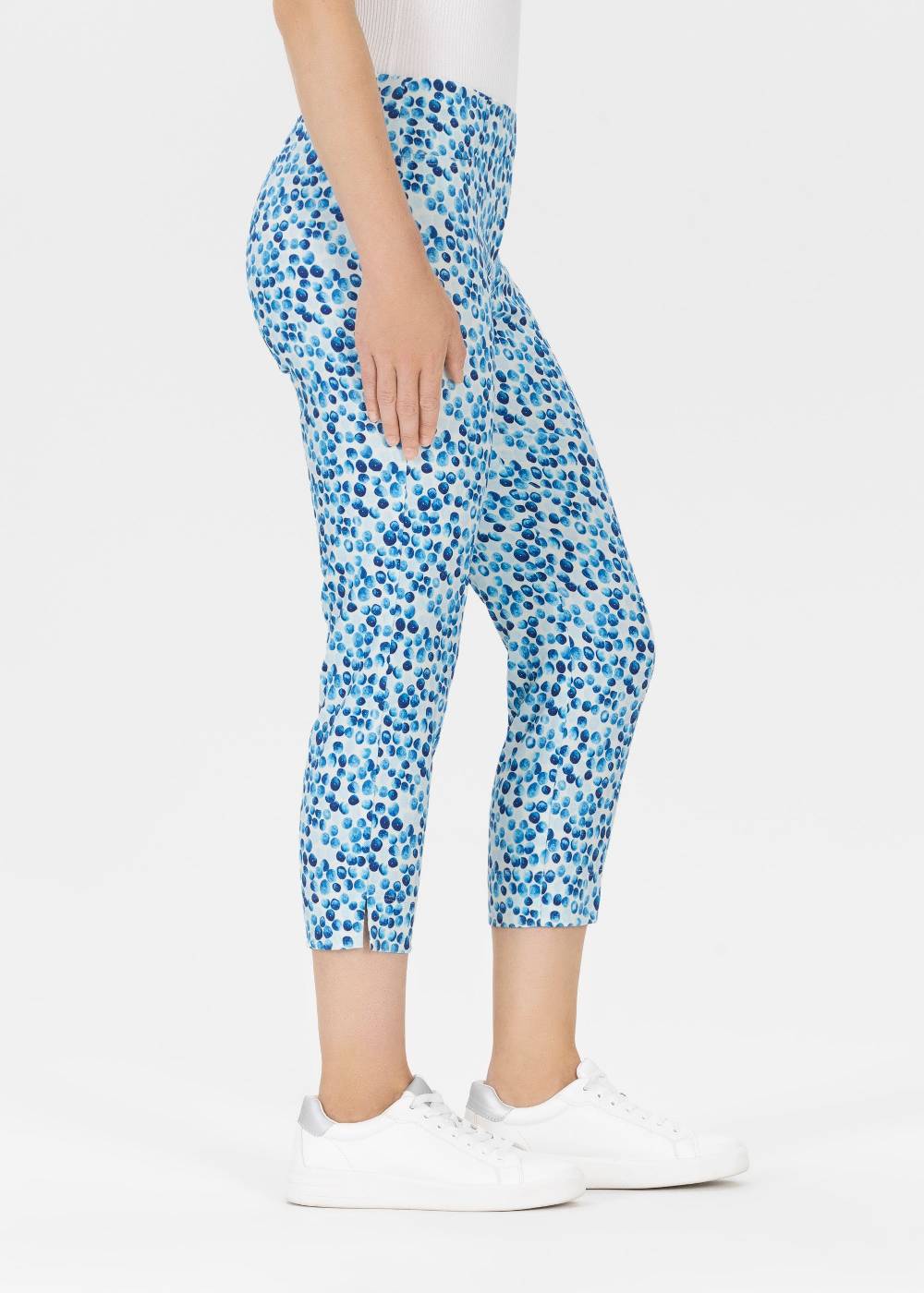 Stehmann 6/8-Hose Loli in gemustertem Jacquard Valentinstagsangebot