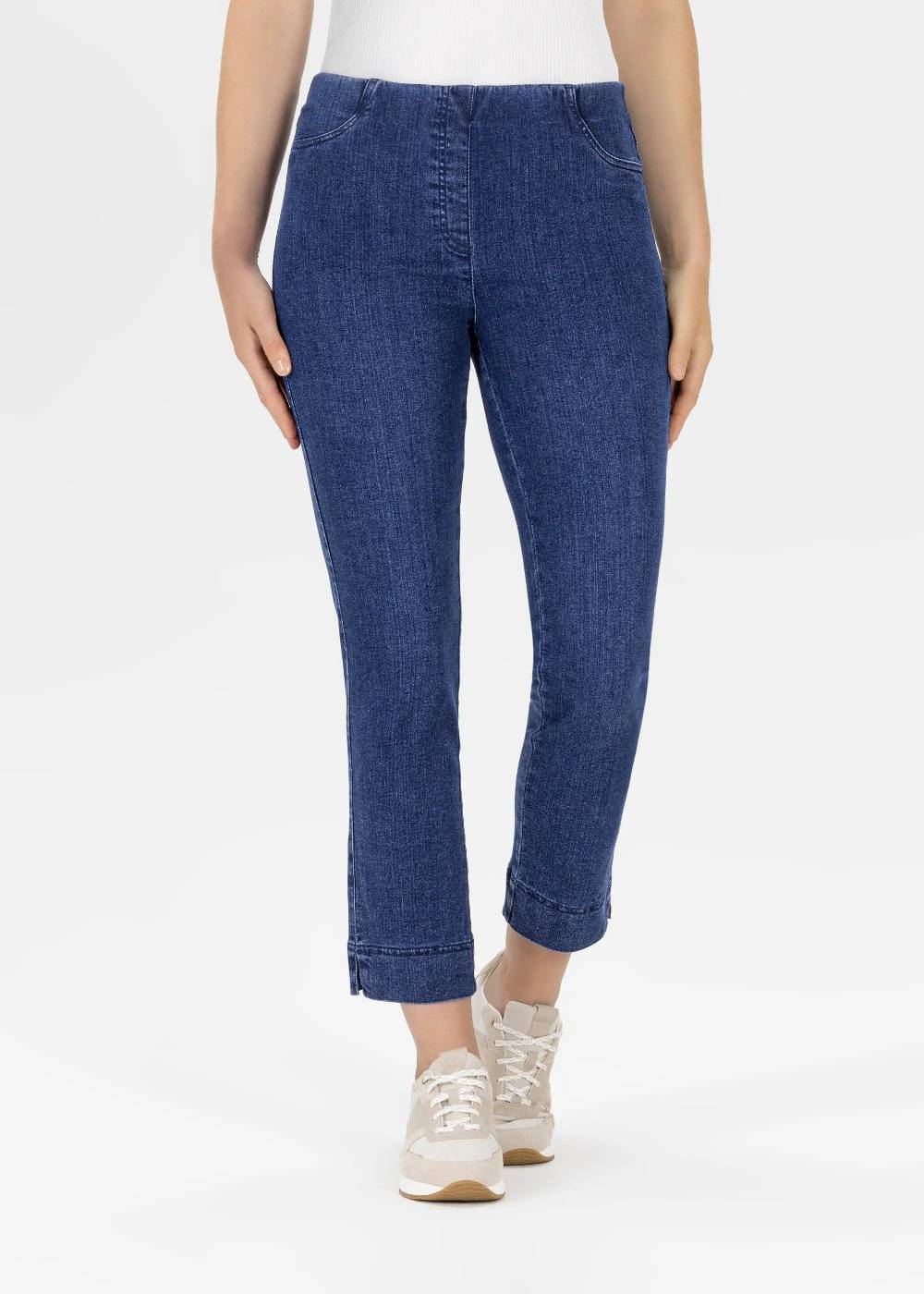 Stehmann 6/8-Hose Igor in Powerstretch-Denim Neueste Stile