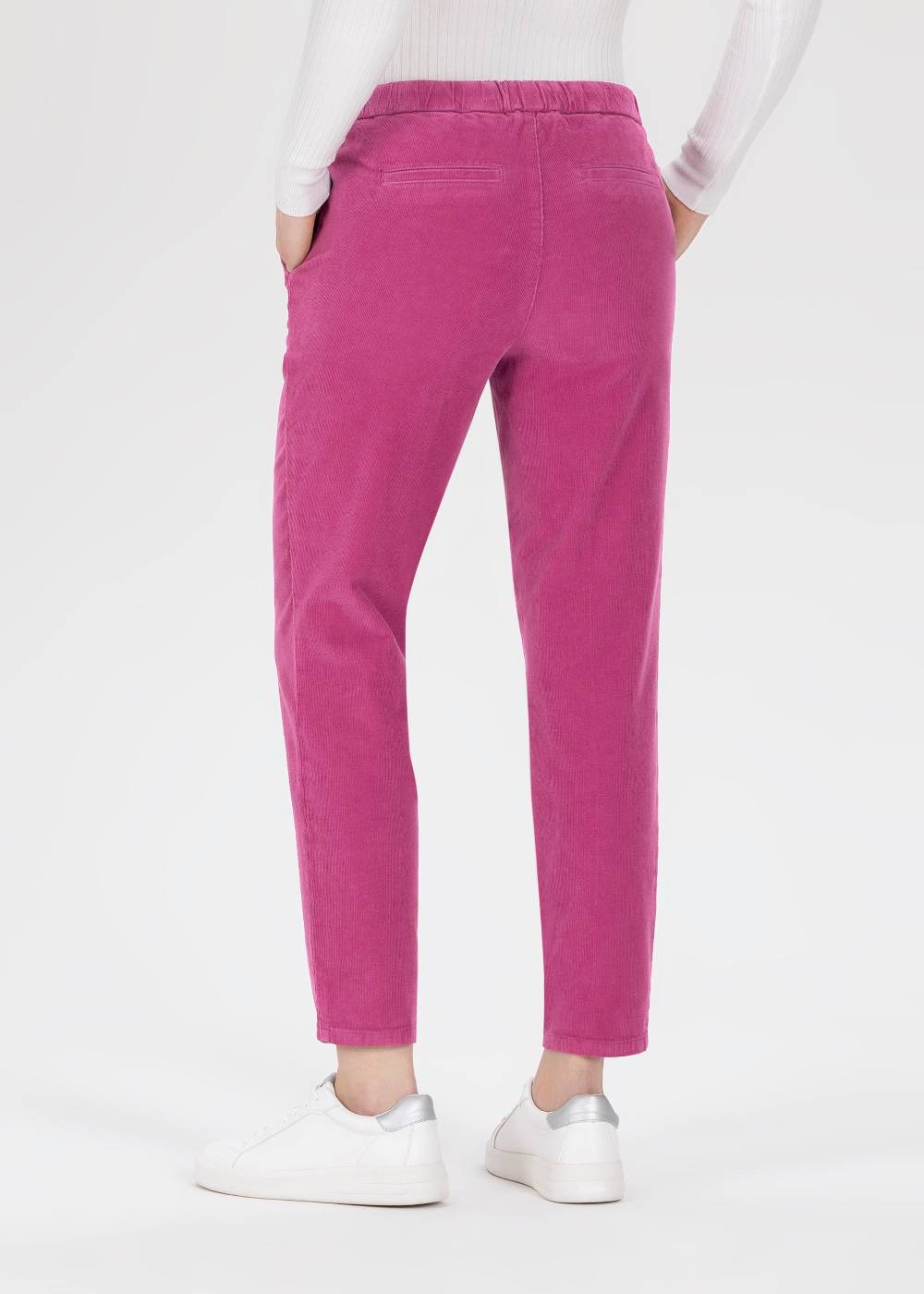Stehmann Jogpants Messing in feinem Cord mit Bügelfalte Günstiger Verkauf