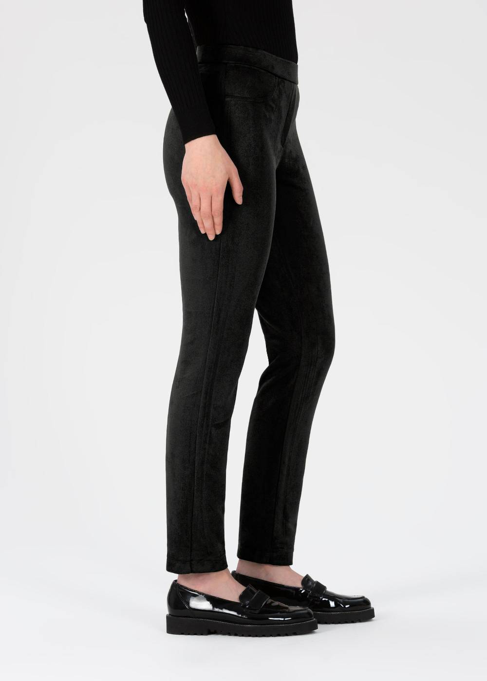 Stehmann Stretchhose Loli in Wildlederoptik Cyber Monday