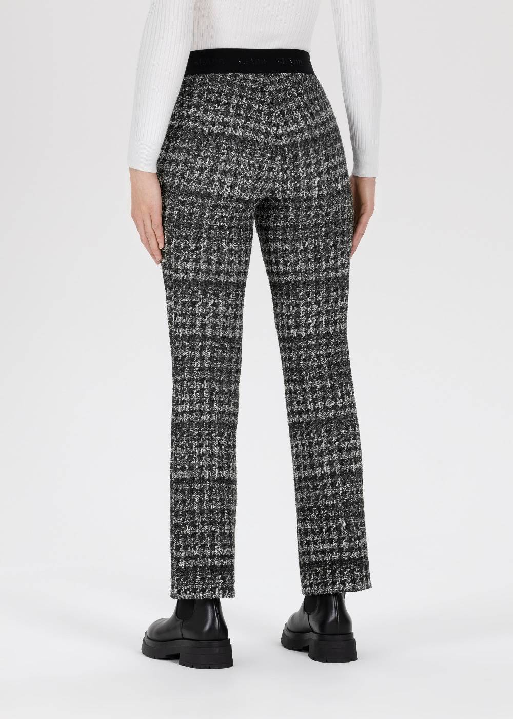 Stehmann 6/8-Hose Pernille in Bouclé Optik Räumungsverkauf
