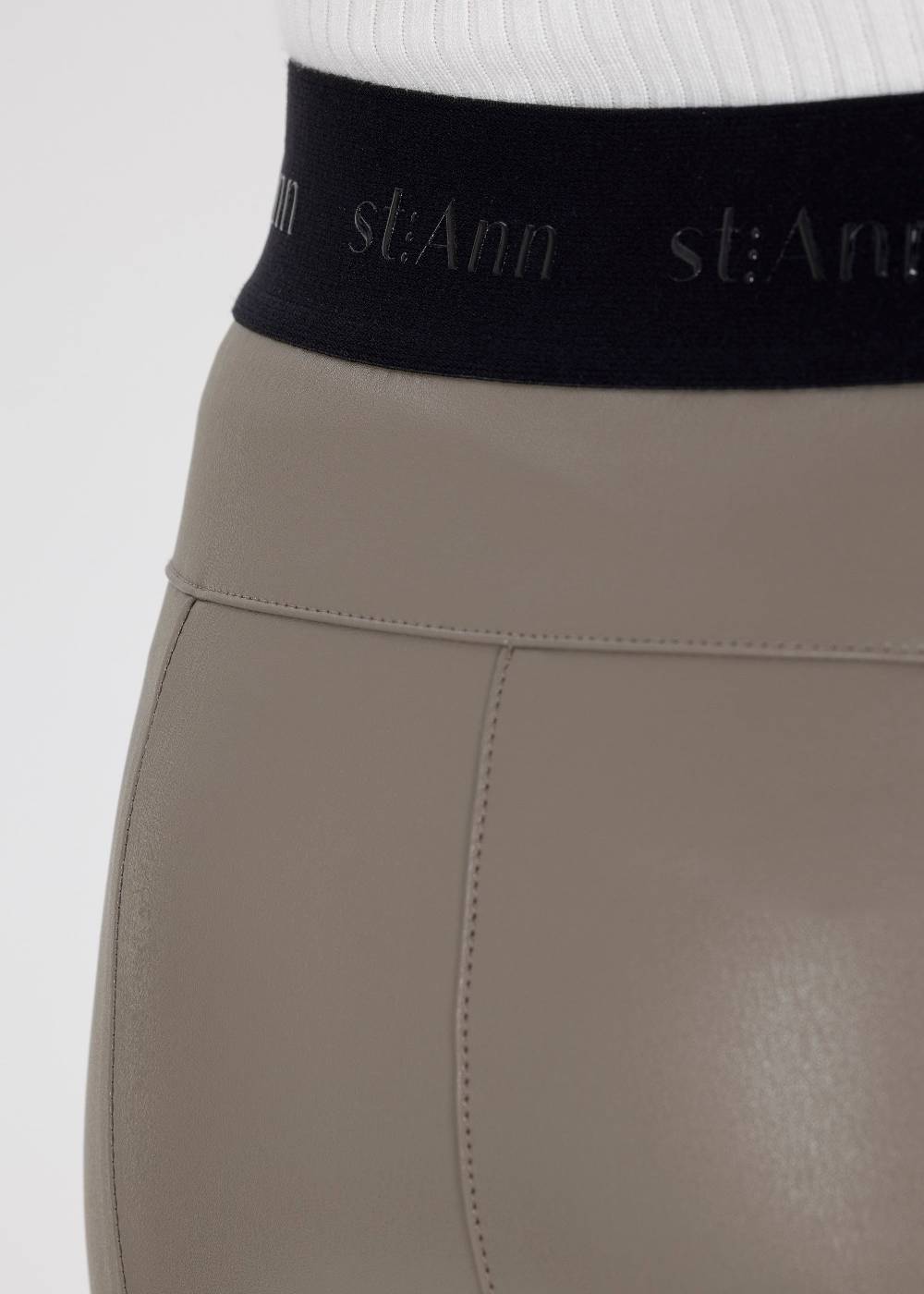Stehmann 7/8-Hose Paulett in Lederoptik Kauf eins, bekomm eins gratis