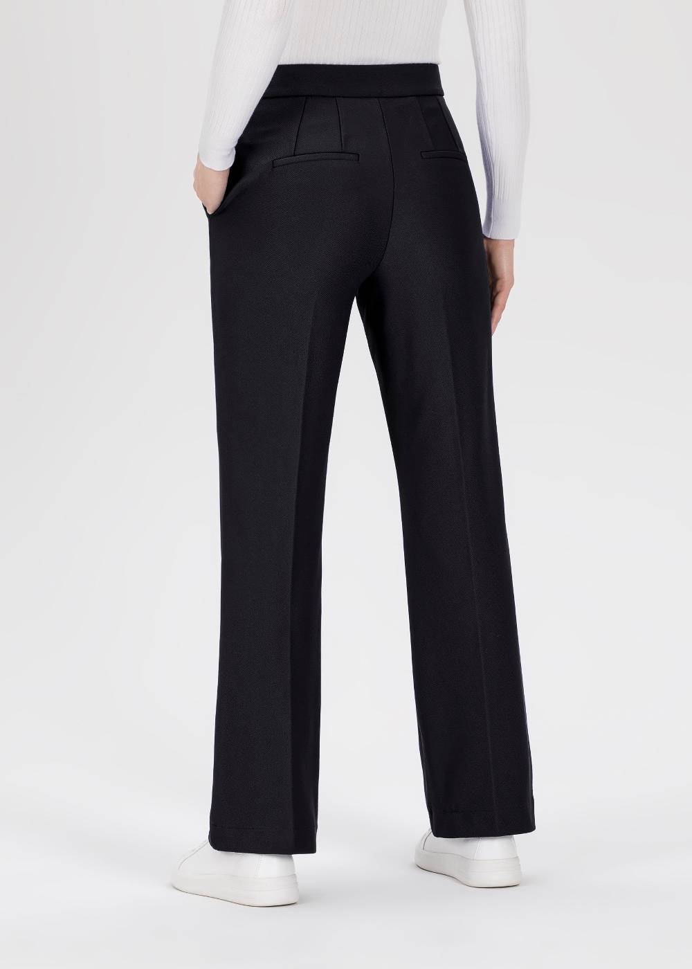 Stehmann Weite Hose Hellena in weichem Rib Jersey Tiefpreis
