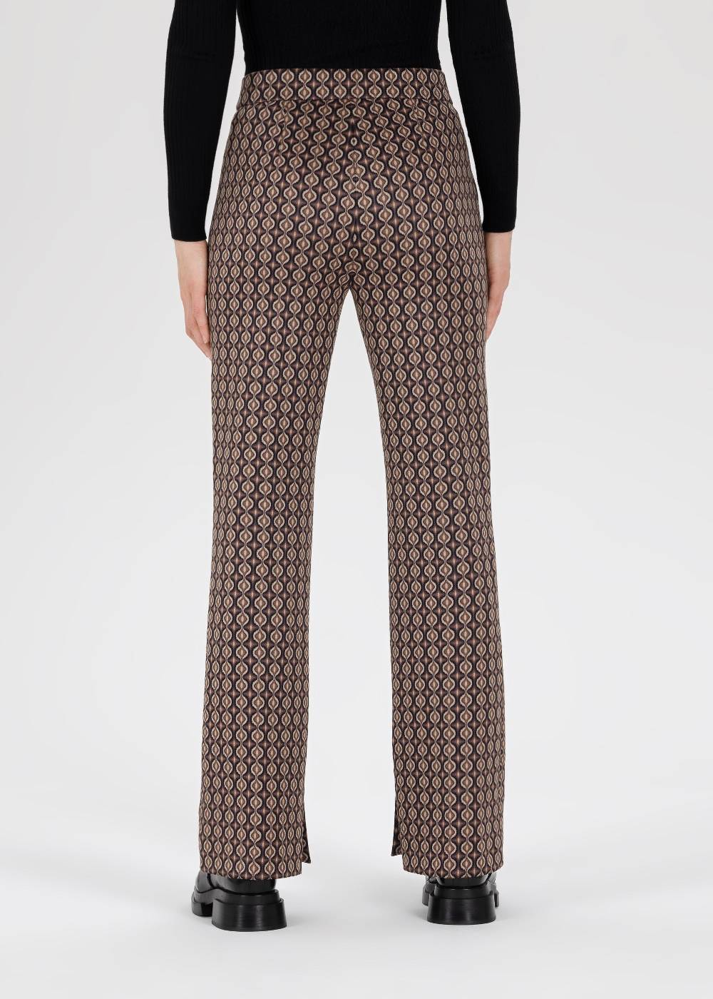 Stehmann Hose Hellena in Sixty Jersey Jacquard Kostenlose Rückgabe