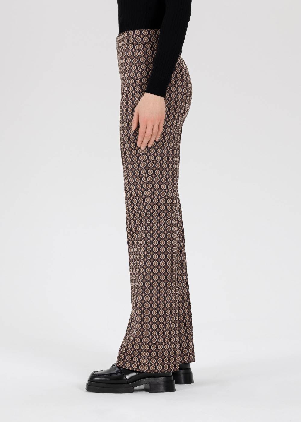 Stehmann Hose Hellena in Sixty Jersey Jacquard Kostenlose Rückgabe