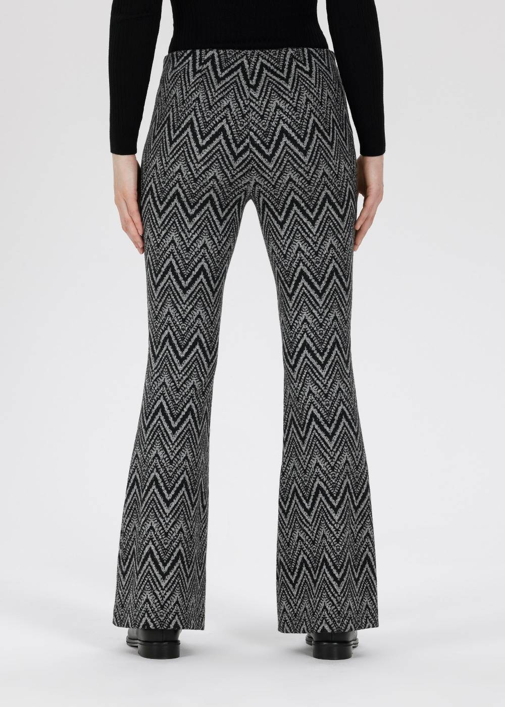 Stehmann Schlaghose Ebelyn in gestricktem Zick Zack Neueste Stile