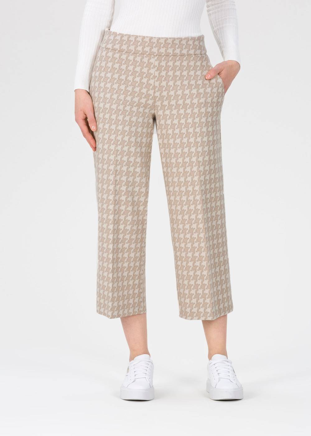Stehmann Jersey-Culotte Hamatit in Pepita Style Discount Store für neue Produkte
