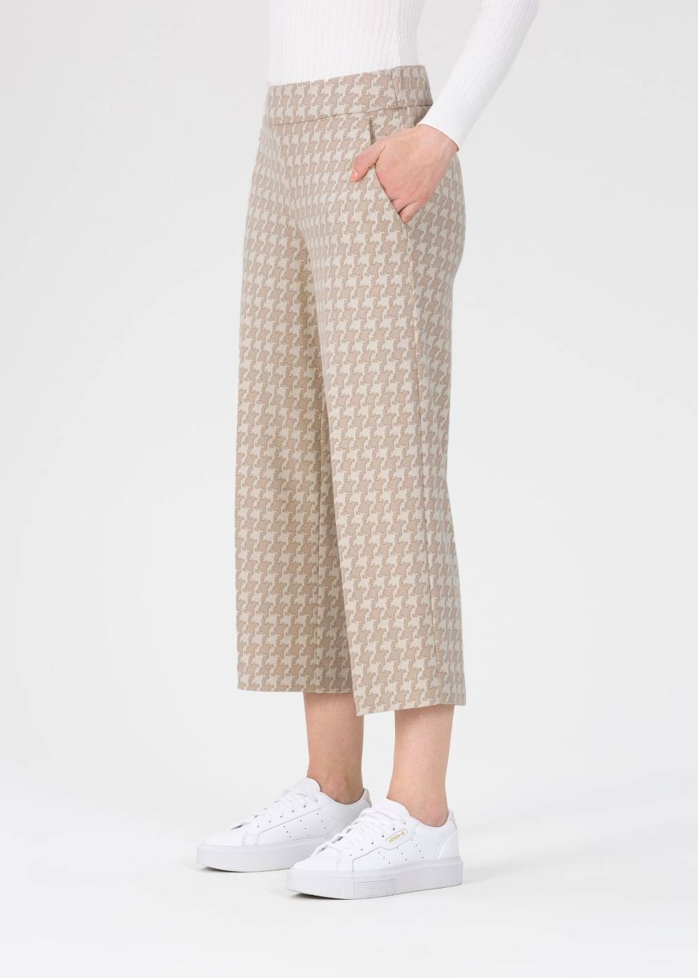Stehmann Jersey-Culotte Hamatit in Pepita Style Discount Store für neue Produkte