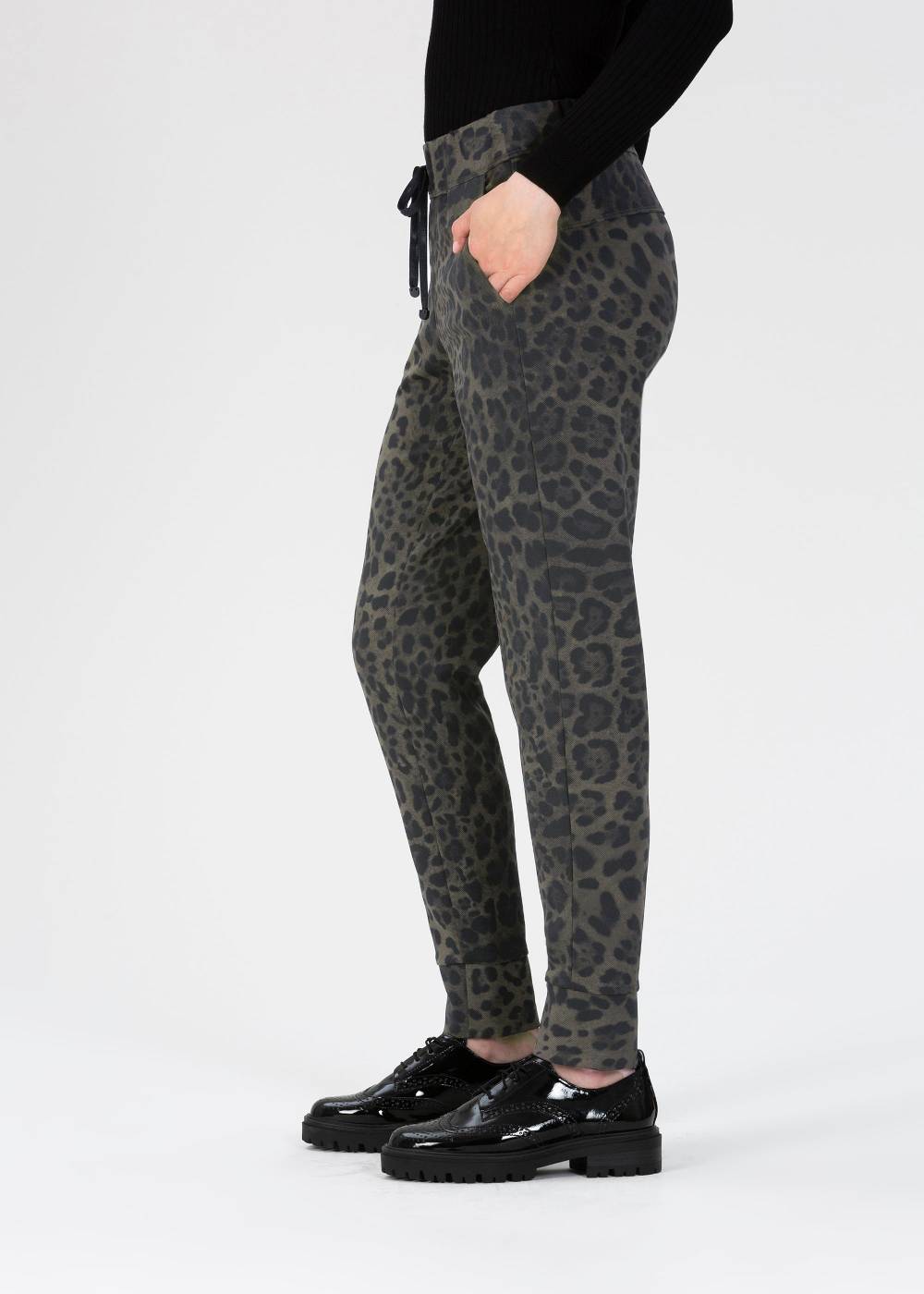Stehmann Leo Jogpants Roxana in Rib Jersey Nur noch ein Tag übrig