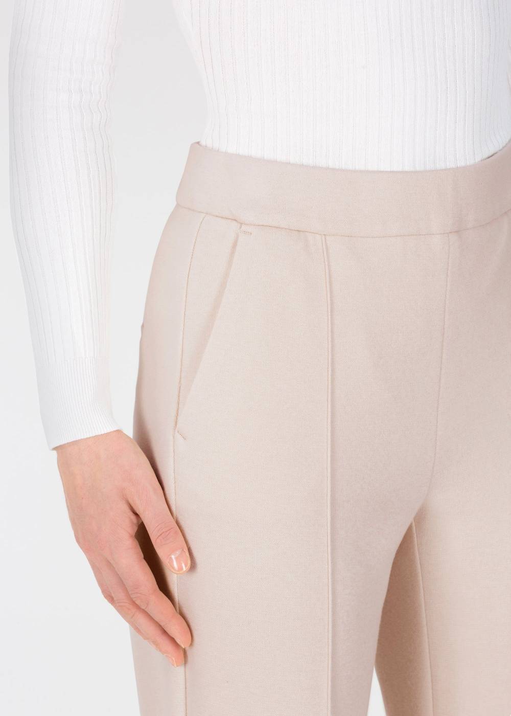 Stehmann Weite Hose Hellena in Cozy Jersey 50% Rabatt mit kostenlosem Versand