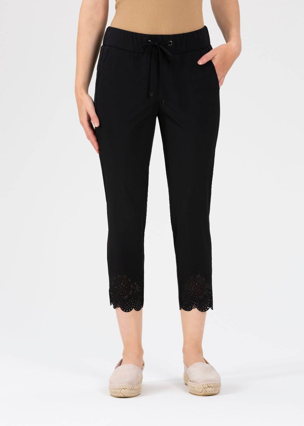 Stehmann 6/8-Jogpants Roxana in Jersey-Qualität Black Friday Preise