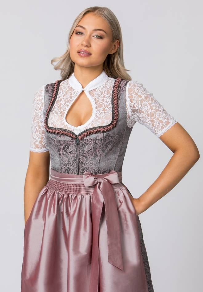 Stockerpoint Dirndl Emma altrosa 34 Sonderangebot der Fabrik
