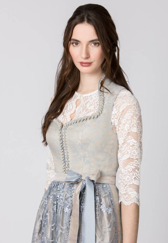 Stockerpoint Dirndl Flavia taupe 32 Bis zu 55% Rabatt
