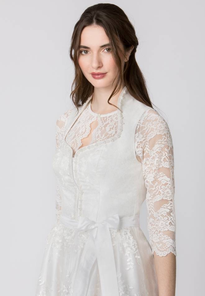 Stockerpoint Dirndl Josefina creme 32 Nur noch ein Tag übrig