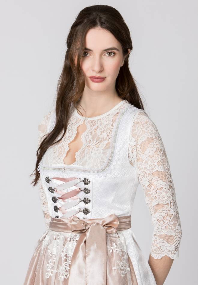 Stockerpoint Dirndl Aurelie weiß 32 Riesige Rabatte