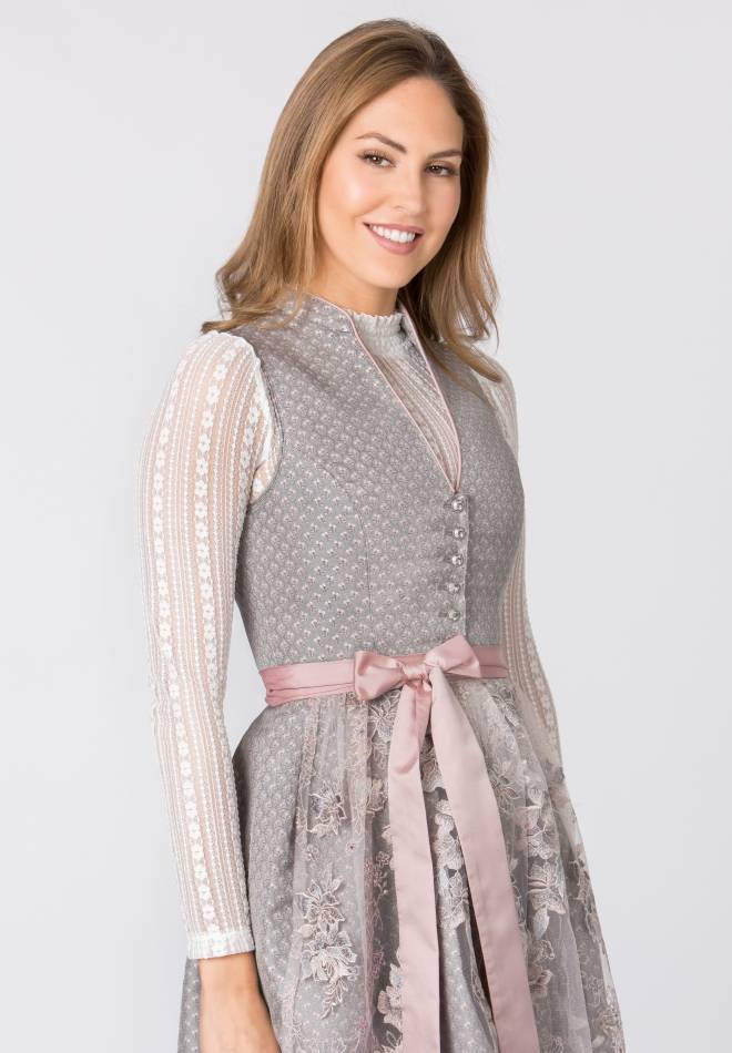 Stockerpoint Dirndl Madlenka grau 32 Clearance-Verkauf