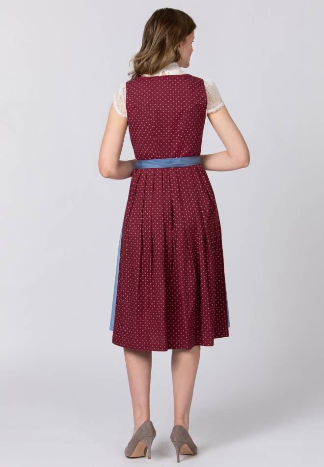 Stockerpoint Dirndl Julina bordeaux 32 im Angebot
