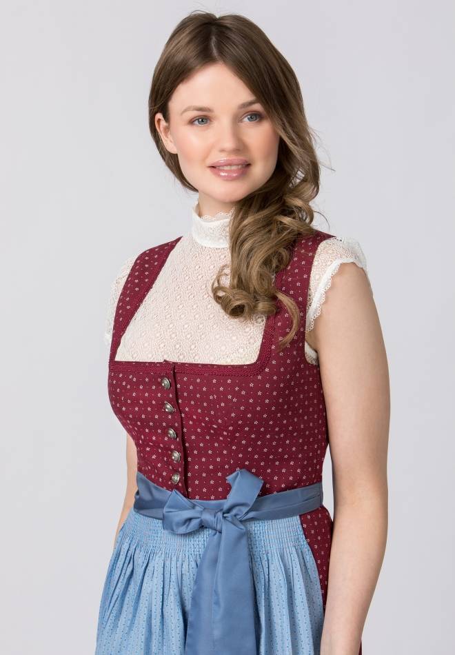 Stockerpoint Dirndl Julina bordeaux 32 im Angebot
