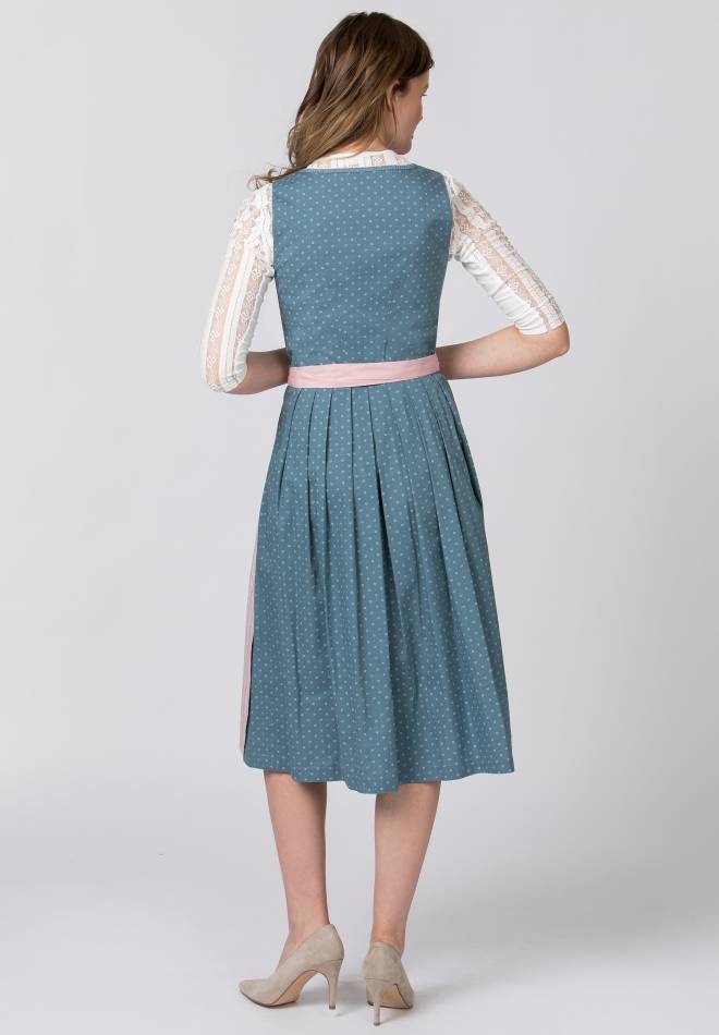 Stockerpoint Dirndl Madeline rauchblau 32 Schlussverkauf