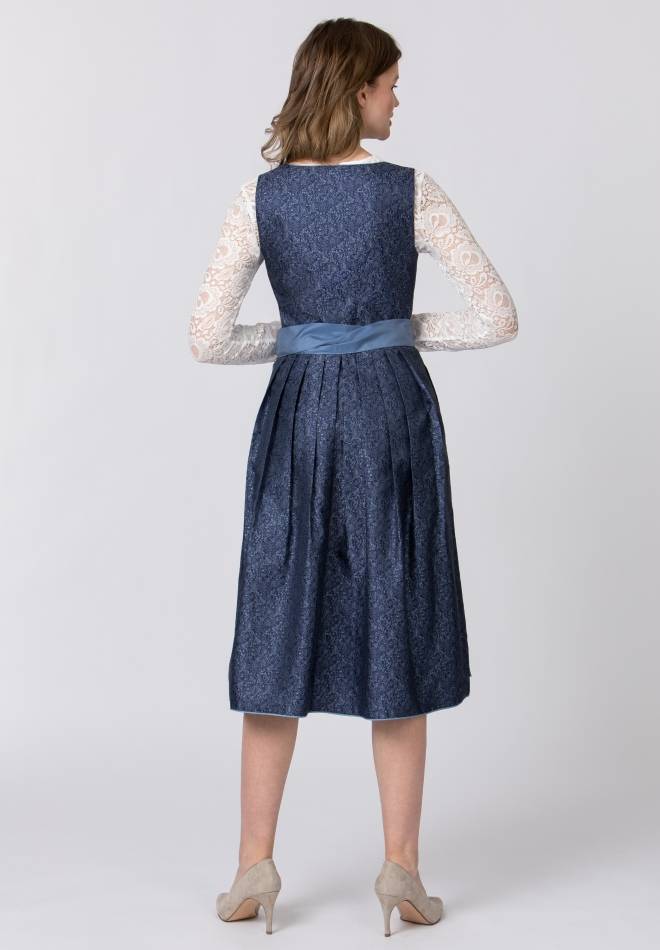 Stockerpoint Dirndl Leonora blau 32 Günstiger Verkauf