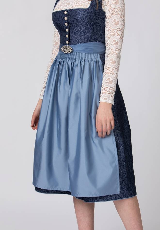 Stockerpoint Dirndl Leonora blau 32 Günstiger Verkauf