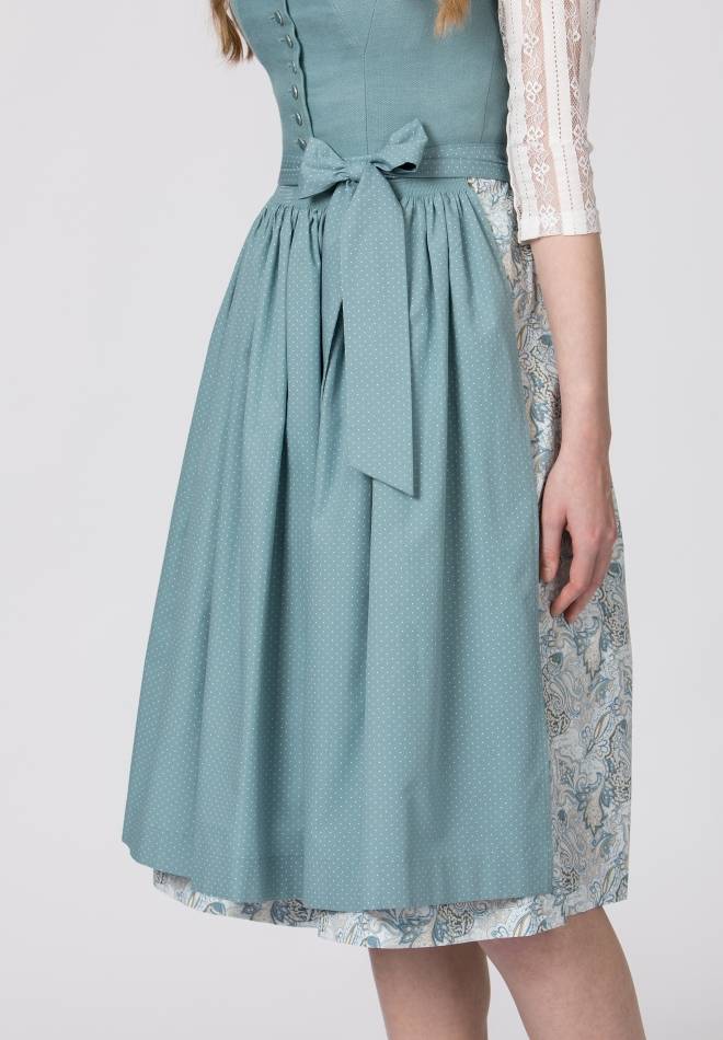 Stockerpoint Dirndl Bojana petrol 34 Fabrikpreis