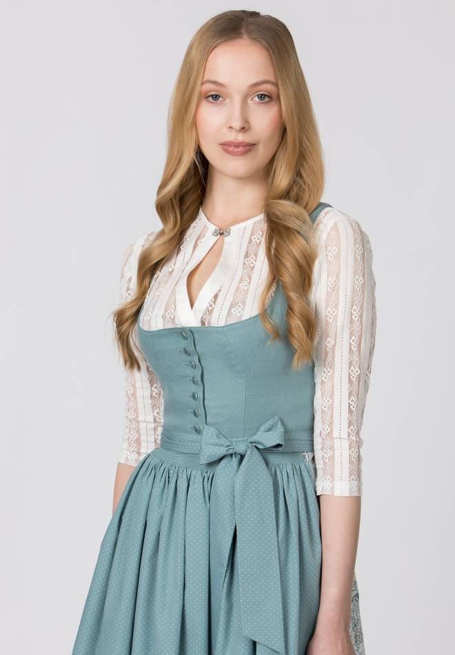 Stockerpoint Dirndl Bojana petrol 34 Fabrikpreis